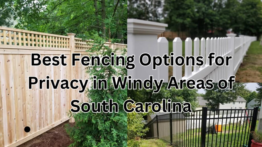 Best Fencing Options for Privacy in Windy Areas of South Carolina